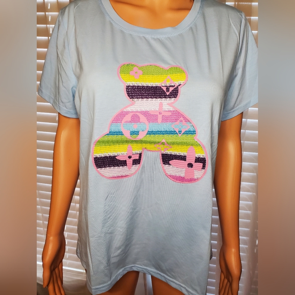 Blue Luxury Vibes Tee